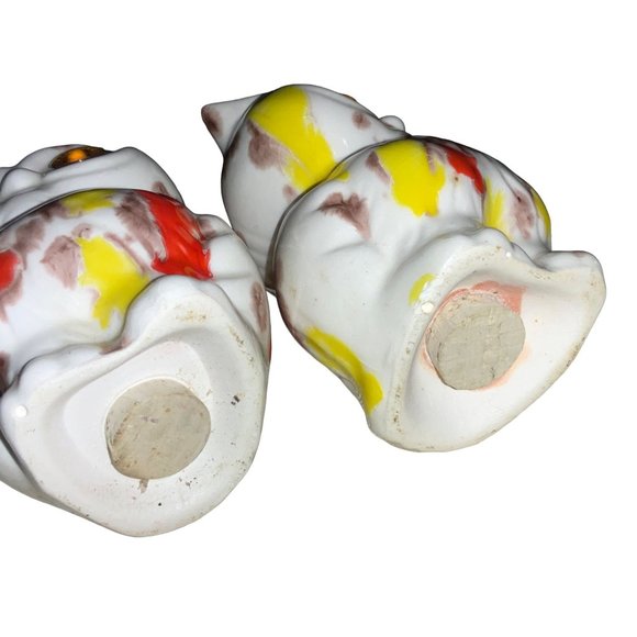 Owl Salt and Pepper Shaker Set- Colorful - Picture 10 of 16